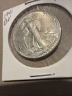 1941 BU Walking Liberty Half Dollar, Uncirculated 50c Silver Coin