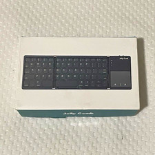 Jelly Comb Foldable Mini Keyboard with Touchpad, Silver, English QWERTY