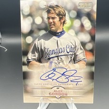 Alex Gordon 2021 Topps Stadium Club Autograph SCBA-AGO Kansas City Royals