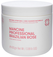 Mancine Strip Wax: Brazilian Rose 14oz 
