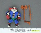 Panda Khan Teenage Mutant Ninja Turtle TMNT 1990 Playmates Vintage Action Figure