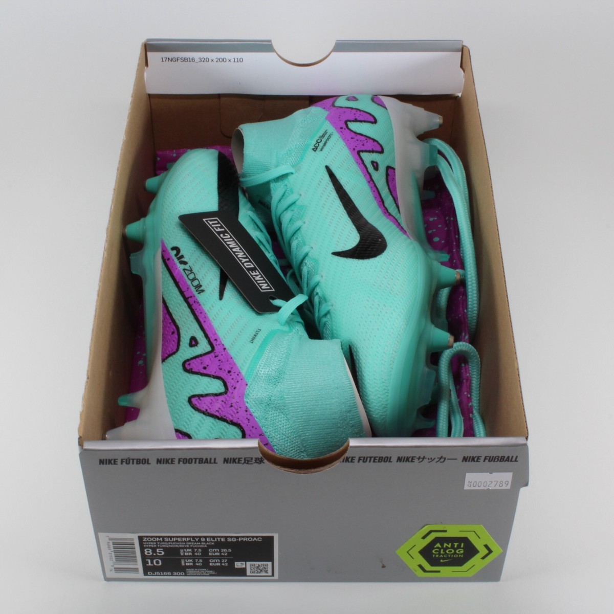 Nike Superfly 9 Elite SG-Pro AC Hyper Turquoise DJ5166-300 Men's