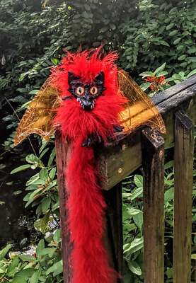BlackRed Jr. Winged Dragon Shoulder Puppet (40 inches long boa
