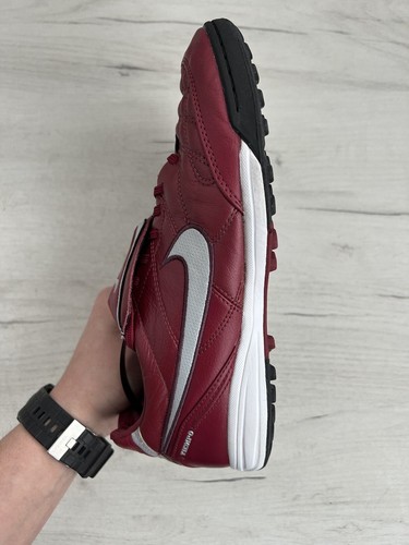 Nike Tiempo Mystic 3 TF Indoor Football Cleats Soccer Leather Burgundy US9.5 - 第 10/14 張圖片