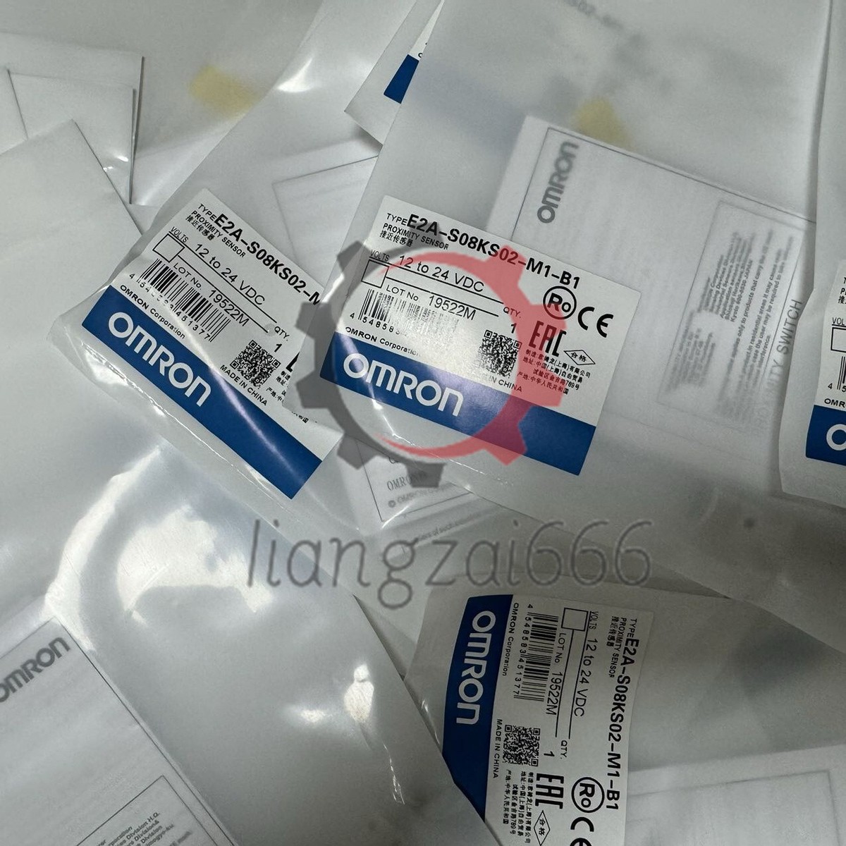 Omron Sensore di Prossimità E2A S08KS02 WP B1