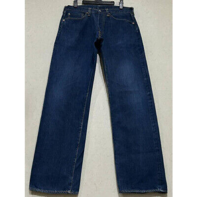 ★ DIAGONAL★ SIDE FASTEN DENIM PANTS dark blue DA233PT06DK STUDIO D'ARTISAN SD-D03 Selvedge Denim Pants Indigo, Size34