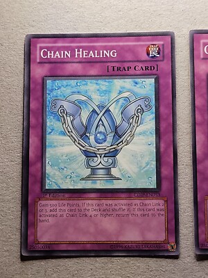 2x Chain Healing - CDIP-EN053 - 1st Edition - YuGiOh-LP | eBay