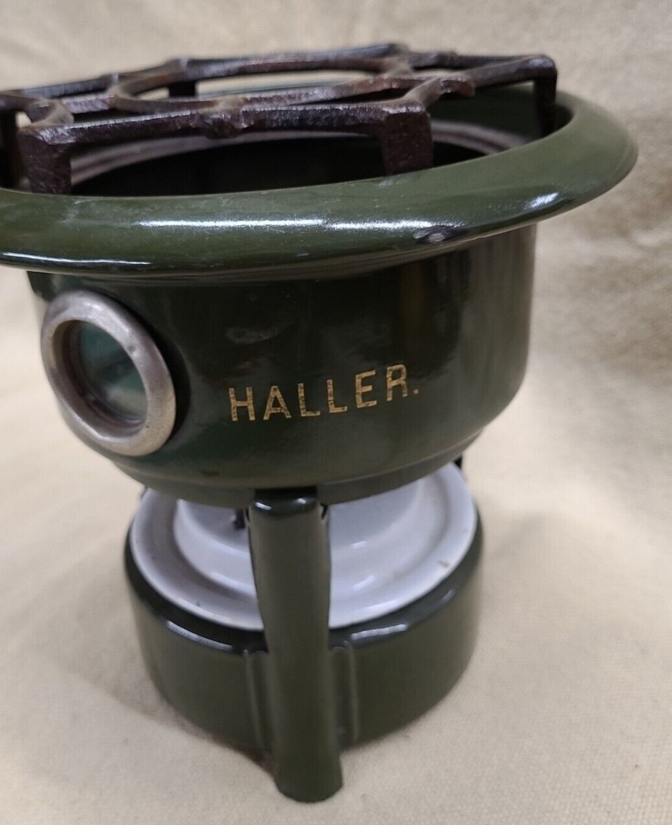 ORIGINAL HALLER オリジナルハーラー　ストーブ Vintage Origineel Haller Dutch Camp Stove Enameled Dark