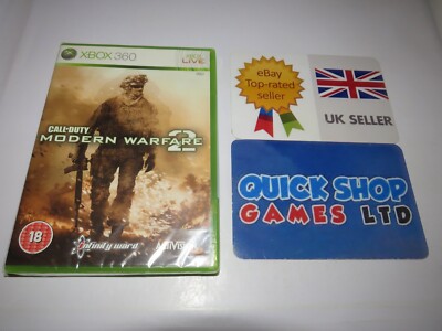 call of duty modern warfare 2 xbox 360 new sealed uk tracked delivery