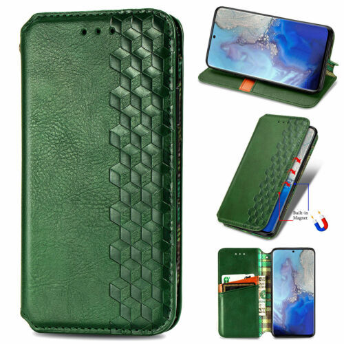 Case For Samsung S25 S24 S23 Ultra S22 S21 S20 Flip Leather Wallet Stand Cover - Picture 17 of 22
