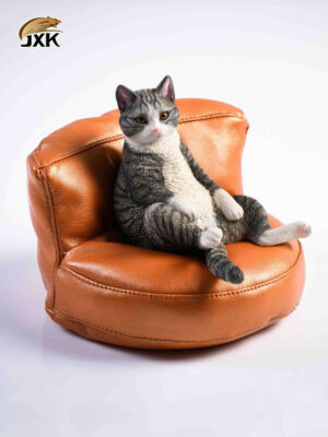 1/6 JXK Resin Simulation Lazy Cat W/Sofa Model Figure Animal Toy Statue 