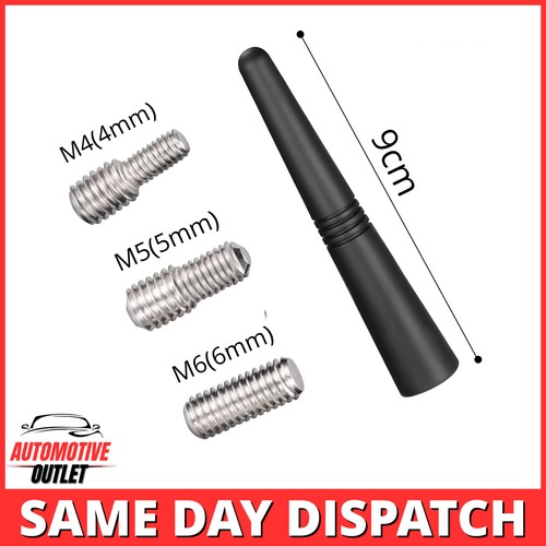 STUBBY SHORT 9cm CAR AERIAL FOR JCW MINI COOPER GEN 2 R56 BEE-STING ANTENNA