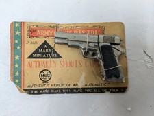 Vintage Marx Toy Gun Army 1911 Automatic 45 Pistol J-3233