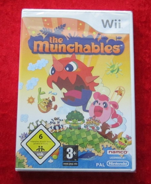 The Munchables, Nintendo Wii Spiel, Neu, Deutsche Version-image