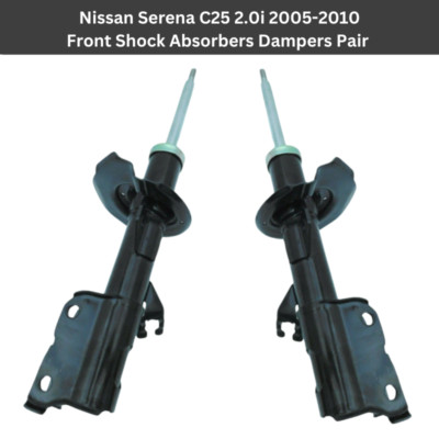 For Nissan Serena C25 2.0i Front Shock Absorbers Pair 2005-2010 Left Right
