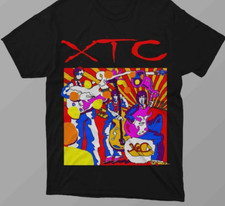 XTC Rock band black T-shirt Unisex All sizes XA423