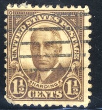 1930 US Stamps Scott#684 Warren Harding Used