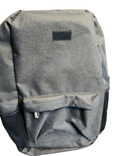 Lowes Rucksack jeansblau neu 3 Gummi Logo Taschenanhänger Etiketten 2 Netz Seitentaschen - Bild 5 von 8