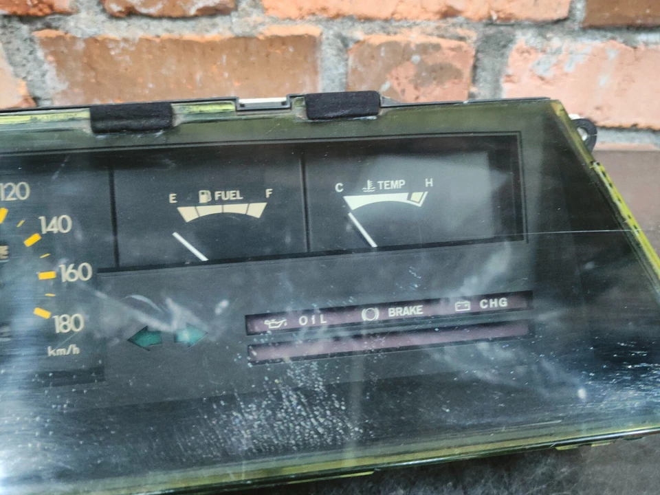 JDM KE70 DX RHD 1981 Corolla Speed Meter Speedometer Cluster 83010- 12571 Toyota - Imagem 4 de 4