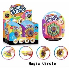 Educational sensory toy fidget game toy magic circle-puzzle 3D magic star