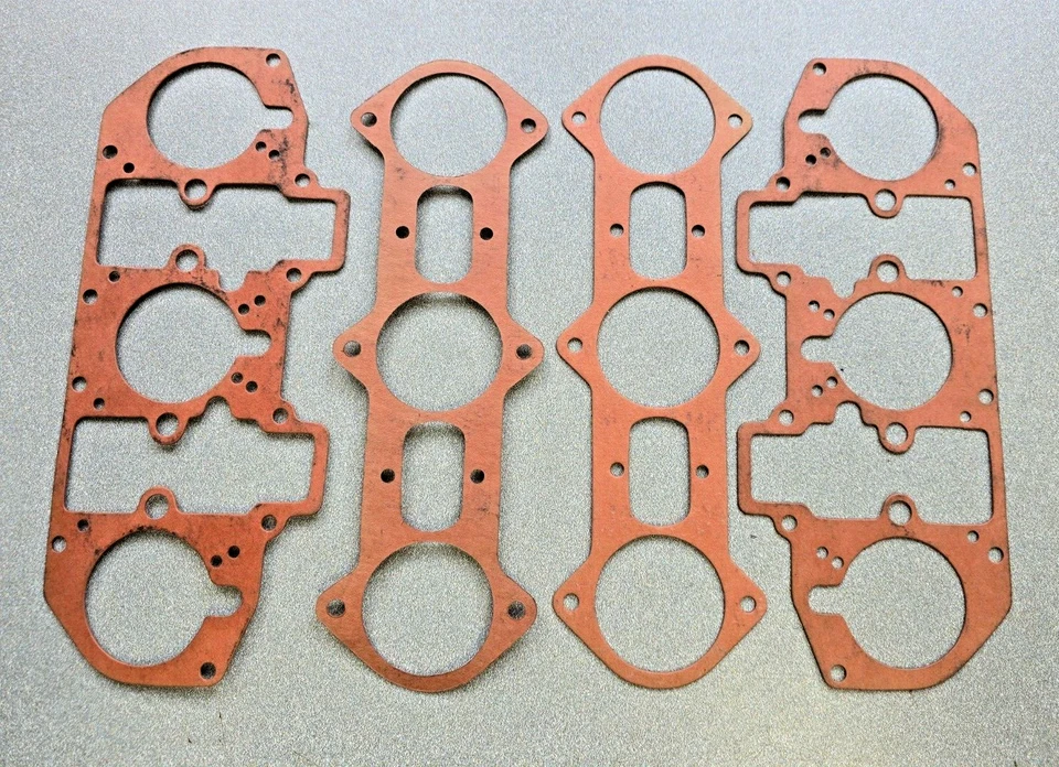 SET OF 4 BRAND NEW PORSCHE 911 914-6 WEBER IDA IDT MAIN BODY GASKETS 1965-72 - Image 4 of 4