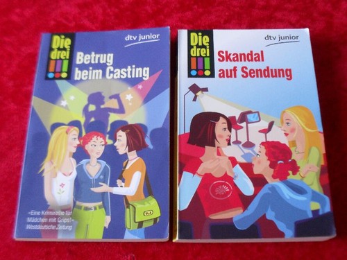 8 Bücher Sammlung DIE DREI !!! Ausrufezeichen - Büchersammlung Taschenbuch - Bild 2 von 5