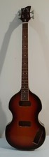 Jay Turser Jtb-2b Iconic Violin Shaped Bass Semi Hollow Vintage Sunburst Finish