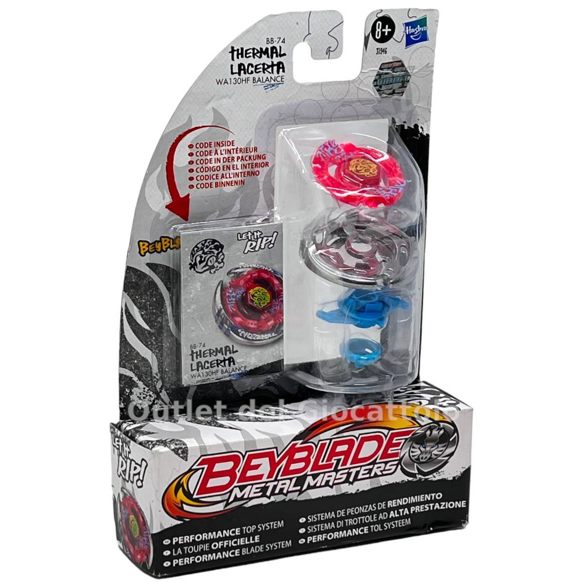 Thumbnail - Original Hasbro Kreisel Beyblade Metal Masters Thermal Lacerta Wa130hf