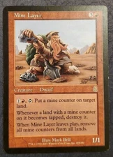 MTG - Mine Layer - Regular Rare 205/350 Odyssey