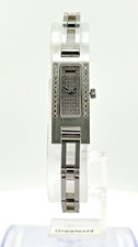 VERY SLIGHTLY USED GUCCI YA03950D DIAMOND BEZEL & DIAL STAINLESS STEEL LADY 12MM