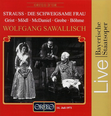 Strauss: Die Schweigsame Frau / Sawallisch, Modl, Grobe, Bayerischen 1971 - CD
