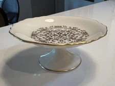 Vintage China by Lenox 5" Mini Compote Gold Floral Design