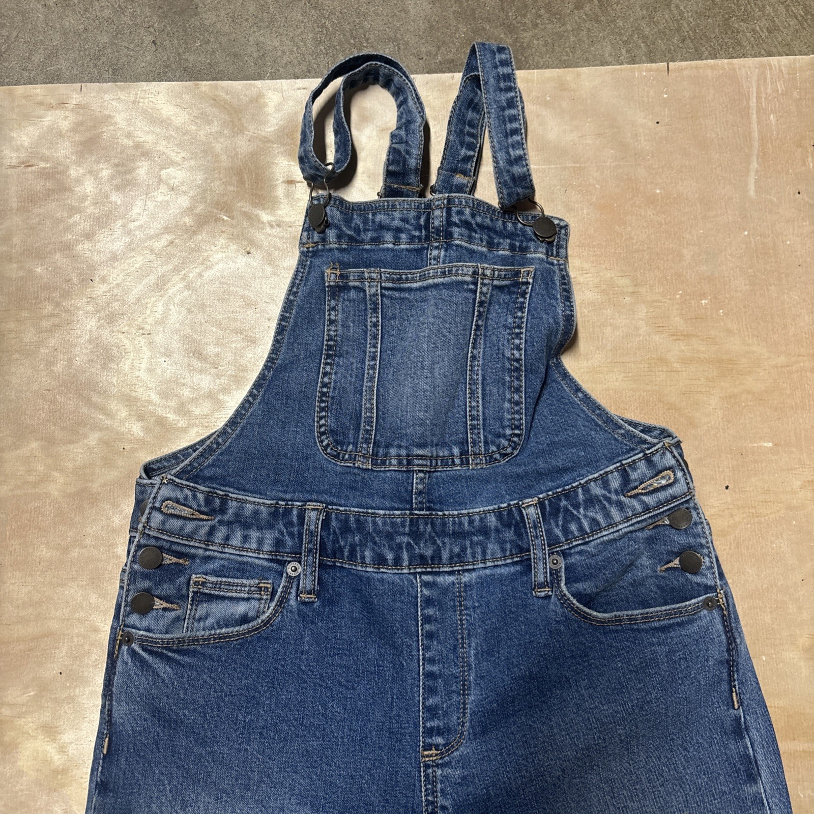 Universal Thread Target Denim Overalls Women’s Si… - image 5