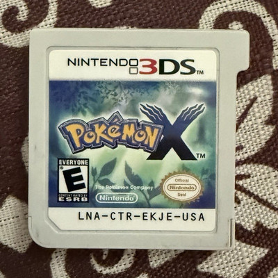 Nintendo Pokémon X for Nintendo 3DS, E Rated, NTSC-U/C (US/Canada)