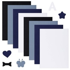 8 Pezzi di Toppe per Riparare Piumini Toppe per Riparazioni in Tessuto Au