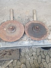 2x Scheibensech Glatte Scheibe Scheibenegge
