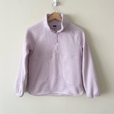 Old Navy Lavender Quarter-Zip Pullover Sweater size L