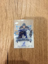 Zach Dean AUTO RC /99 2024-25 Ice Premieres Autographs #IPA-ZD St. Louis Blues