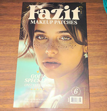 Fazit Gold Glitter Freckles Temporary Makeup Patches Small 6-Pack