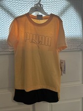 Puma Boys Short Set Size 6 New