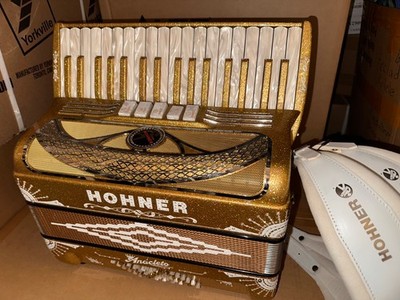 HOHNER ANACLETO LATINO TECLAS OPEN BOX WITH CASE Mint