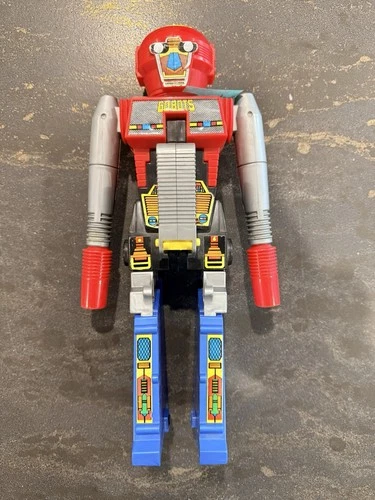 Vintage 1984 Acro GoBots Rogue Cap Rifle Robot Toy Cap Gun Transforming Figure