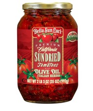 Bella Sun Luci Sun Dried Tomato Halves in Extra Virgin Olive Oil 2.19 Pound