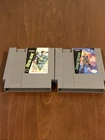Metal Gear & Snake’s Revenge Lot Nintendo NES Cleaned Tested Working