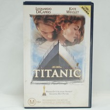 Titanic VHS Video Cassette Tape Vintage