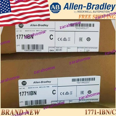 New Sealed 1771-IBN/C Digital Input Module 10-30V DC 32-P Free Ship 1771IBN serC