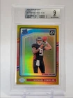 MICHAEL PENIX JR. 2024 DONRUSS OPTIC RATED ROOKIE GOLD PRIZM RC /10 BGS 9 Q5690Opens in a new window or tab