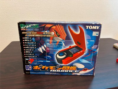 2003 Pokémon Advance Pokédex Electronic Zukan Toy Tomy CIB Groudon