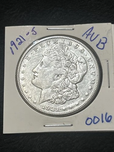 1921-S Morgan Silver Dollar AU Brilliant