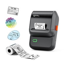 Label Maker Machine with Tape, M100 Barcode Label Printer, A